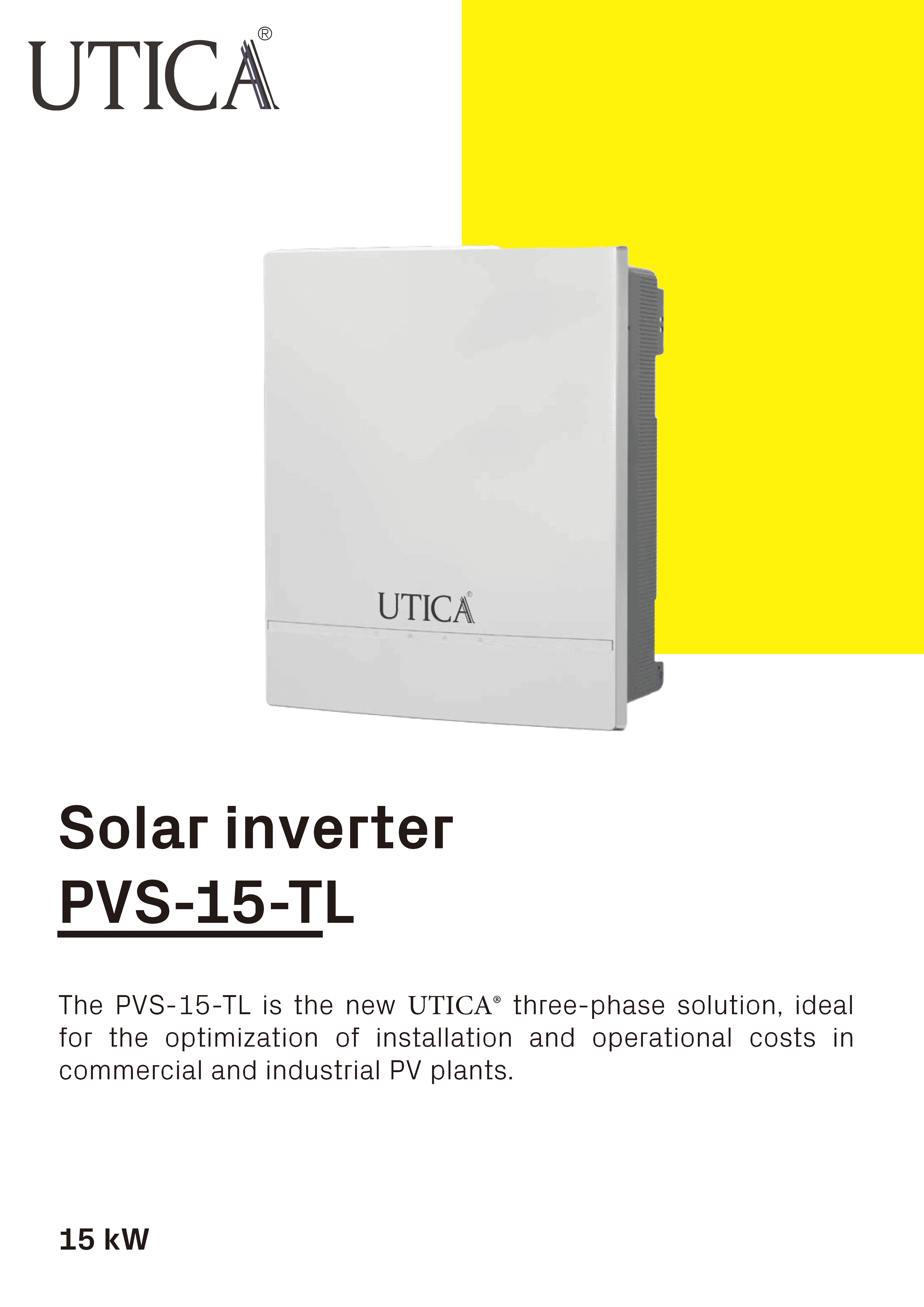 UTICA® PVS-15