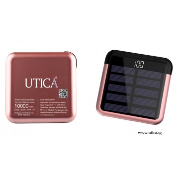 Element 10-PT 2 Solar Powered Charger – 10000mAh by UTICA®