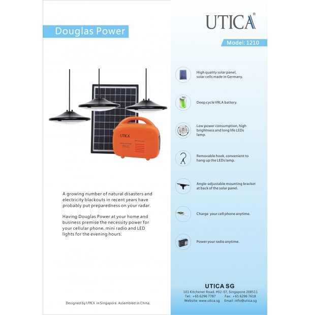 UTICA® Douglas Power 1210