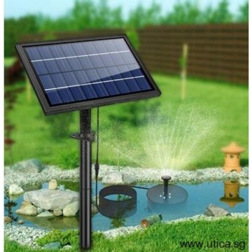UTICA® Solar Pump Fountain-8W