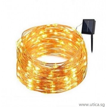 UTICA® Solar Copper Wire Lights