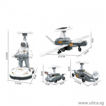 Solar Puzzle Assembly Space Robot Toys by UTICA®